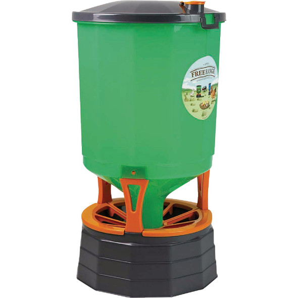 Stomberg's 65 Lb. Capacity Silo Chicken Feeder ph194