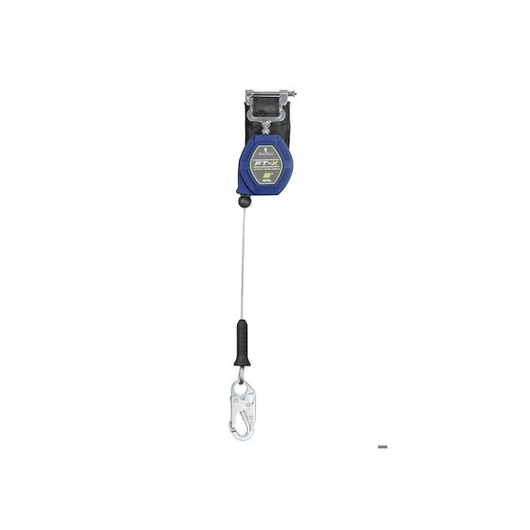 FT-X Self Retracting Lifeline, 8 ft. Length, Quick-Connect, Aluminum, 1 Leg(s)
