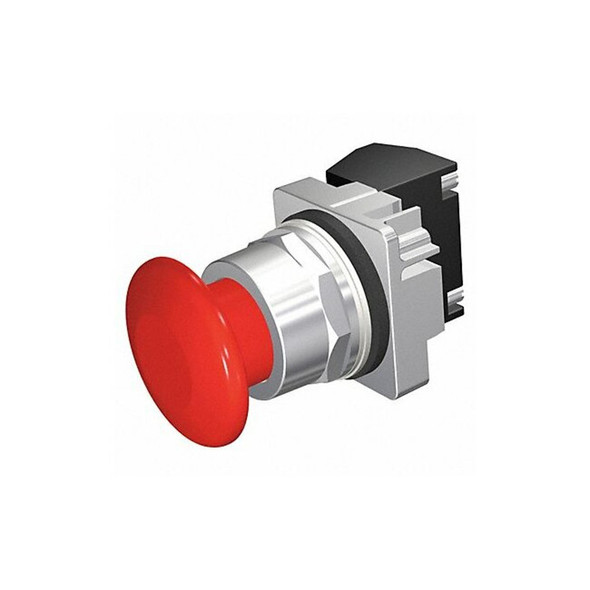 Siemens Push Button Operator, 30 mm, 1NO/1NC, Red 52PM9W2A