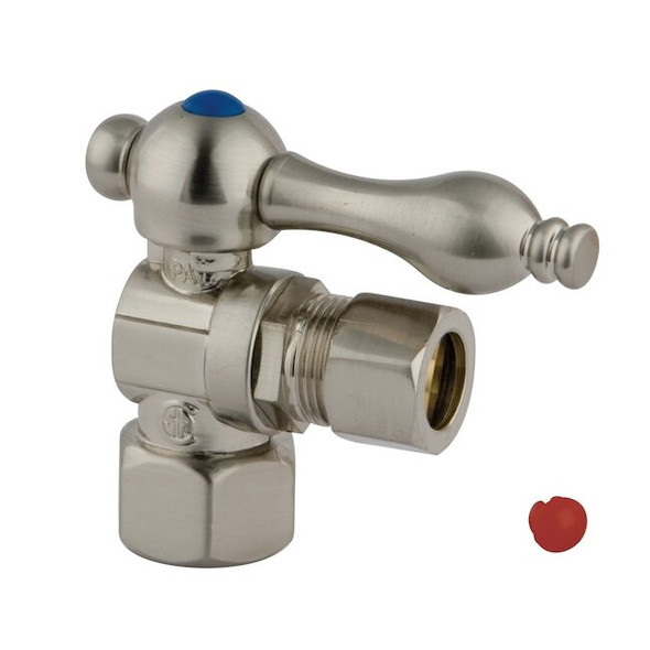 Vintage CC44408 1/2" IPS X 1/2" OD Angle Stop Lever Handle CC44408