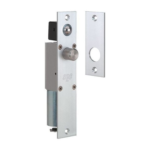 Sdc Mortise Bolt Lock,700mA at 24V,Satin Alum 1190AU