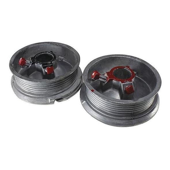 American Garage Door Supply Cable Drum, Aluminum, 1 7/8 in L, PK2 400-8S