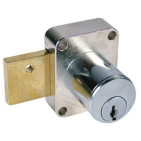 Compx National Remov Core Lock,Gold,Rectangular C8173-915-4