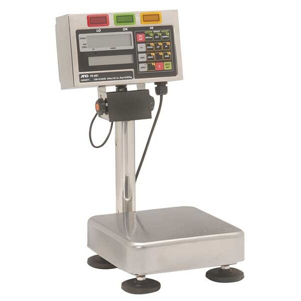 A&d Weighing Digital Bench Scale,SS Platform,6kg Cap. FS-6KI