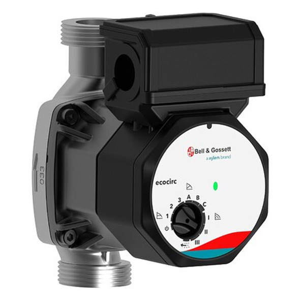 Bell & Gossett ECM Circulating Pump,Union,115V AC 60B0B1002 Bell & Gossett ECM Circulating Pump,Union,115V AC 60B0B1002