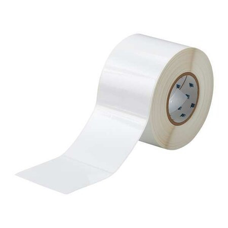 Brady Thermal Transfer Label, White, Labels/Roll: 1000 THT-161-423-1