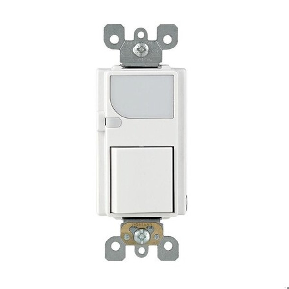 Leviton Wall Switch,White,120V AC,Commercial 6526-W