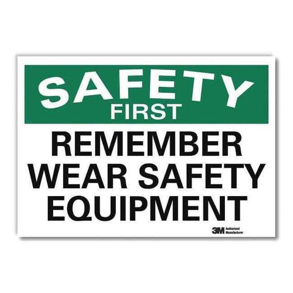 Lyle Safety Decal,10x14in,Reflective Sheeting U7-1230-RD_14X10