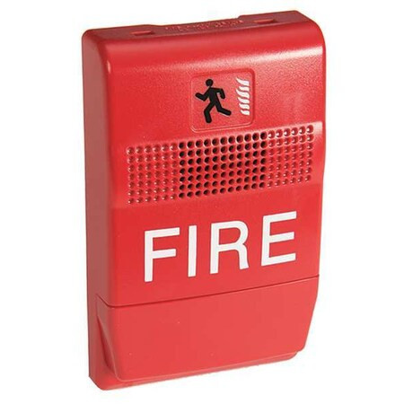 Edwards Signaling Horn,Marked Fire,Red EG1RF-P
