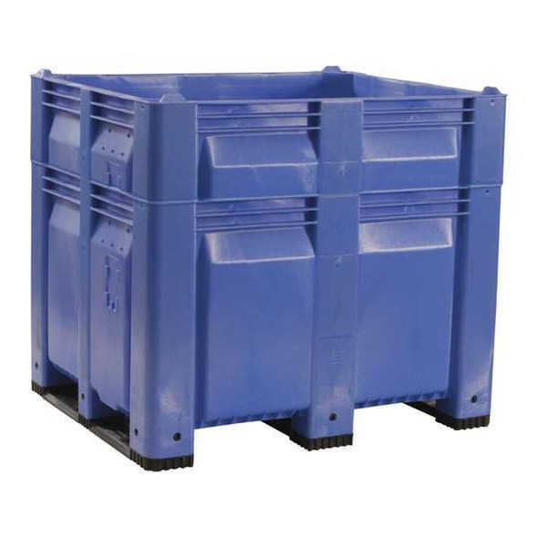 Decade Products Bulk Container, 48 in L, 40 in W, Blue C0130H46-100