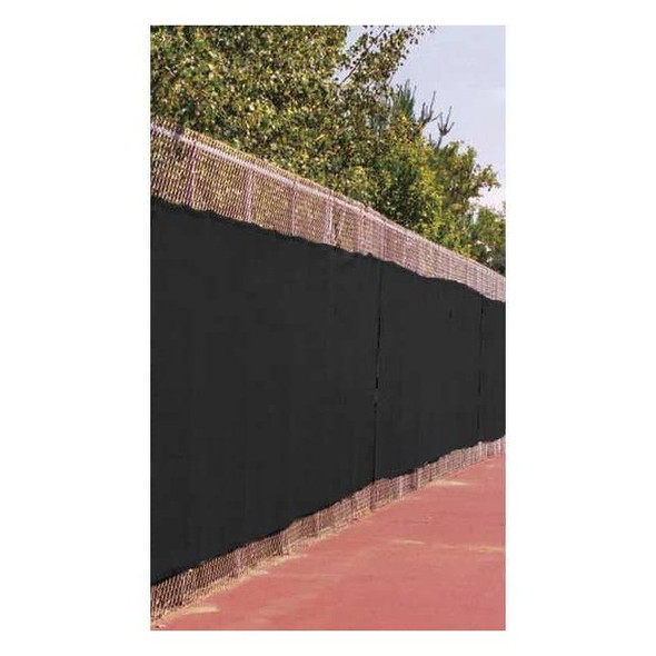 Manufacturer Varies Fence Screen,25 ft. L,8 ft. H,Black MTP-95-04-0825