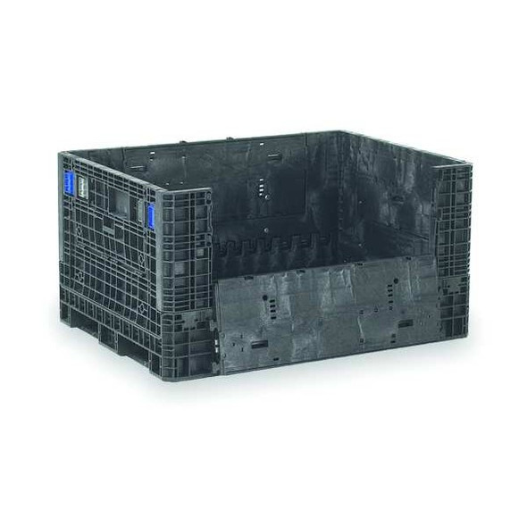 Orbis CollaspeBulkCntr,62.5inL,48inW,Black HD6248-34 Blk Orbis CollaspeBulkCntr,62.5inL,48inW,Black HD6248-34 Blk