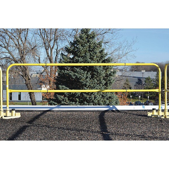 Garlock Safety Systems Safety Guardrail,Yellow 409284 Garlock Safety Systems Safety Guardrail,Yellow 409284