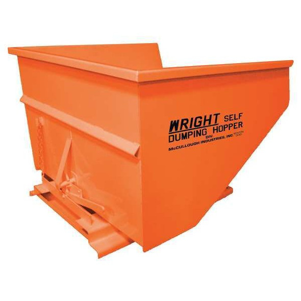 Manufacturer Varies Self Dumping Hopper,Orange,6,000 lb 26077 ORANGE