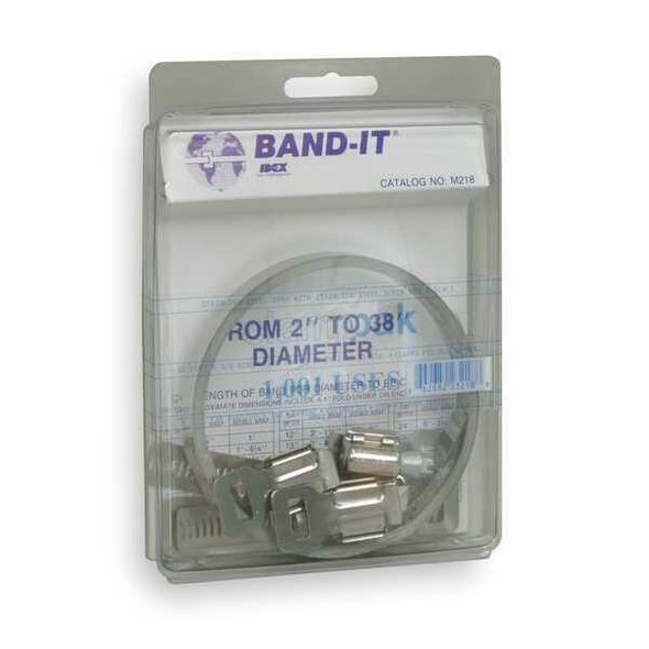 Band-It Adj. Clamp Kit,10' Band L,7/16" W GRM218 Band-It Adj. Clamp Kit,10' Band L,7/16" W GRM218