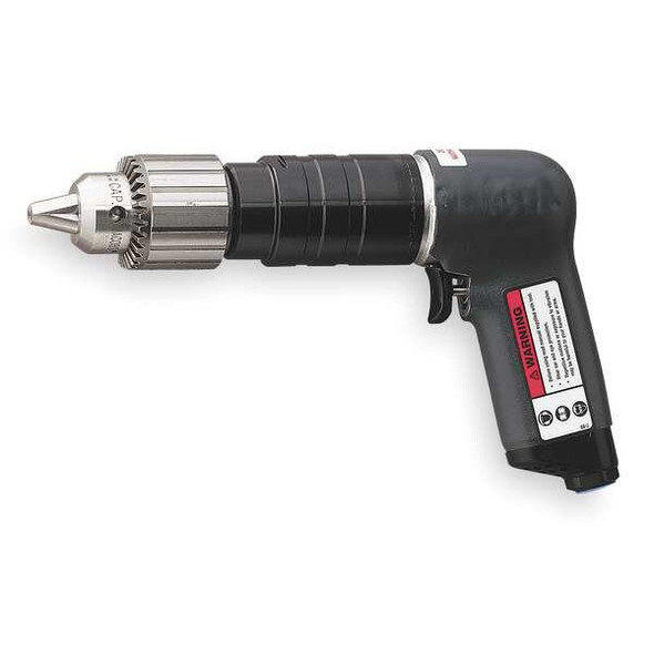 Ingersoll-Rand Air Drill, Industrial, Pistol, 1/2 In. 7AQST8