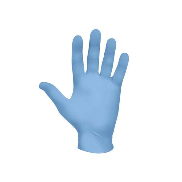 Showa 7500PF, Disposable Gloves, Blue, 100 PK 7500PFS