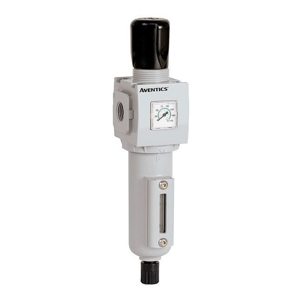 Numatics Filter Regulator,Metal Bowl,1/2in,1.16lb 8652ACEM4FA00HN