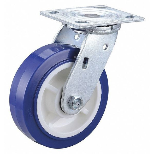 Manufacturer Varies NSF-Listed Plate Caster,800 lb. Load Rating,Swivel 400K45