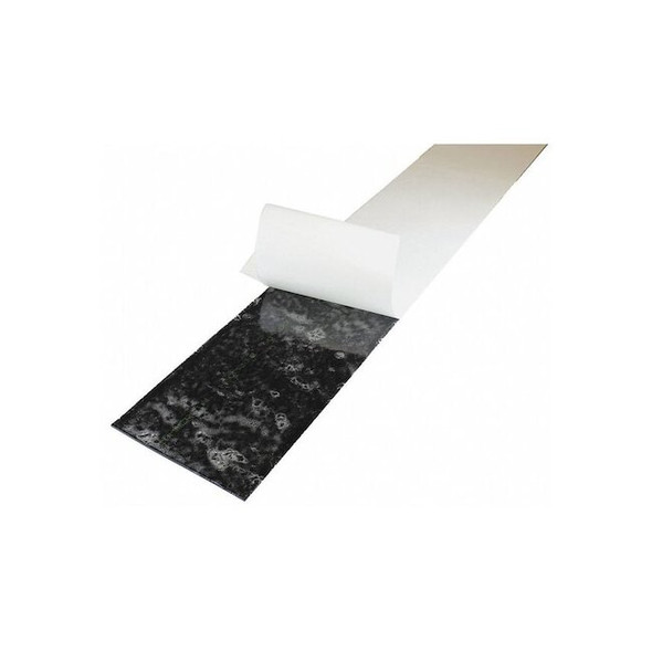 Manufacturer Varies Rubber Strip, EPDM, 1/8"Thick, 36"x6", 60A BULK-RS-E60-909