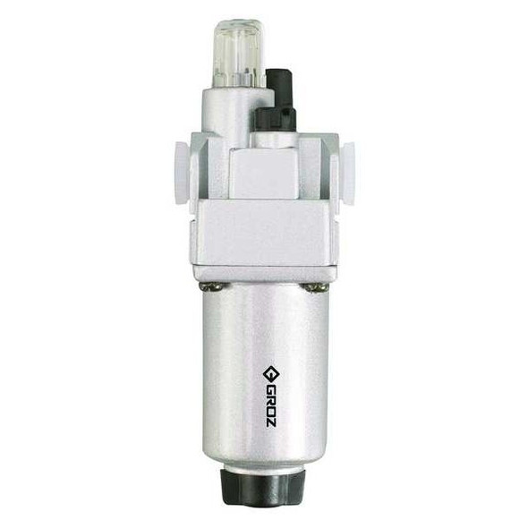 Groz Air Lubricator,1/2in NPT,200 cfm,290 psi L1593-M Groz Air Lubricator,1/2in NPT,200 cfm,290 psi L1593-M