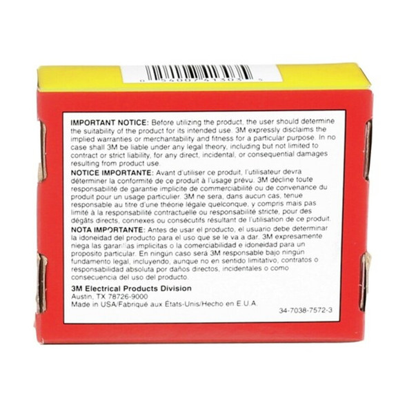 3m ElectricalTape,Rubber,Black,Strip,PK40 2229-P-2-1/2X3-3/4IN