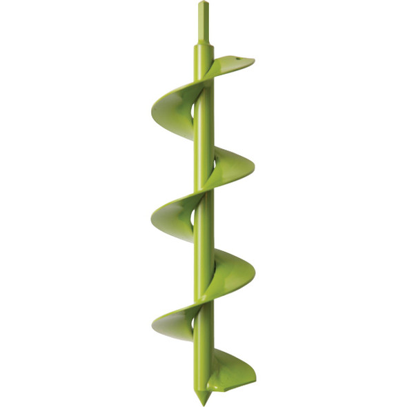 Power Planter 12 In. x 3 In. Lime Bulb Planter Garden Auger 312LIME