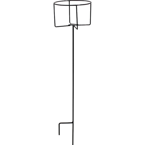 American Gardenworks 46 In. H. Black Steel Plant Stand SPS