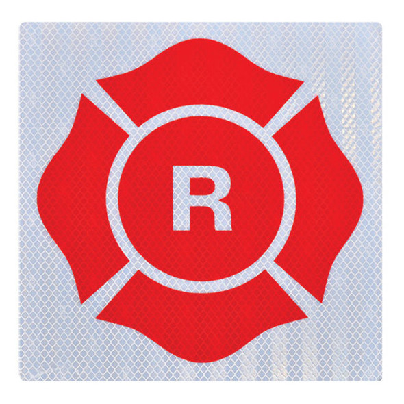 NMC™ Florida Truss Sign, "R", Vinyl, 1/Each