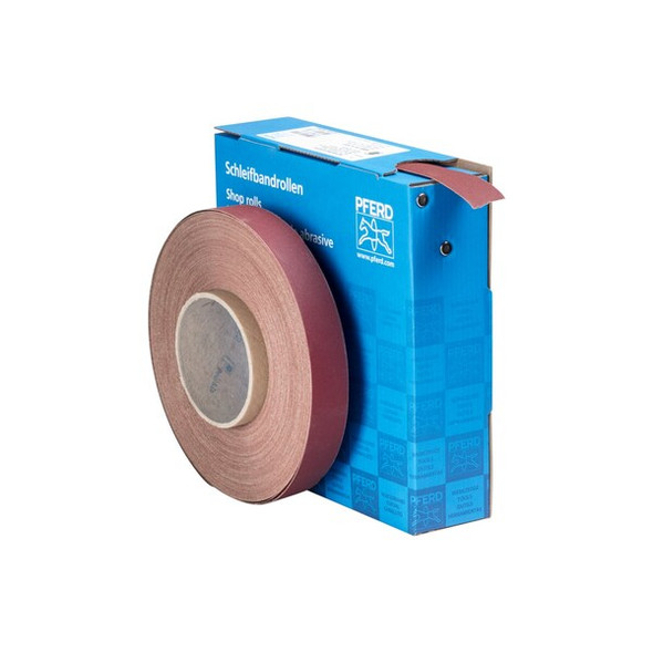 1" Shop Roll - Resin/Resin Heavy Duty - 50 Yard Roll - Aluminum Oxide - 320 Grit