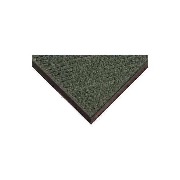 Condor Entrance Mat, Polypropylene, 3/8 in Thick, Green, 3 ft W x 5 ft L 8DVG2