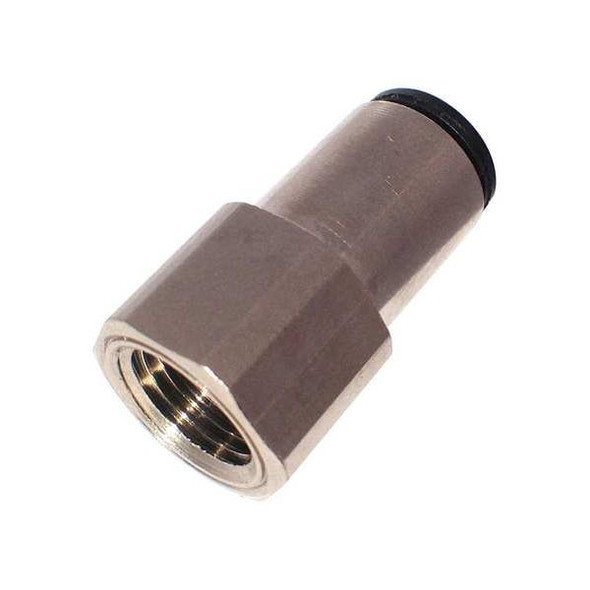 Legris Fractional Push-to-Connect Fitting, Nylon, Black 3014 56 20