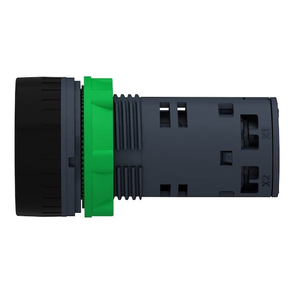 Schneider Electric Annunciator,Black,Non-Illuminated,22mm XB5KSB Schneider Electric Annunciator,Black,Non-Illuminated,22mm XB5KSB