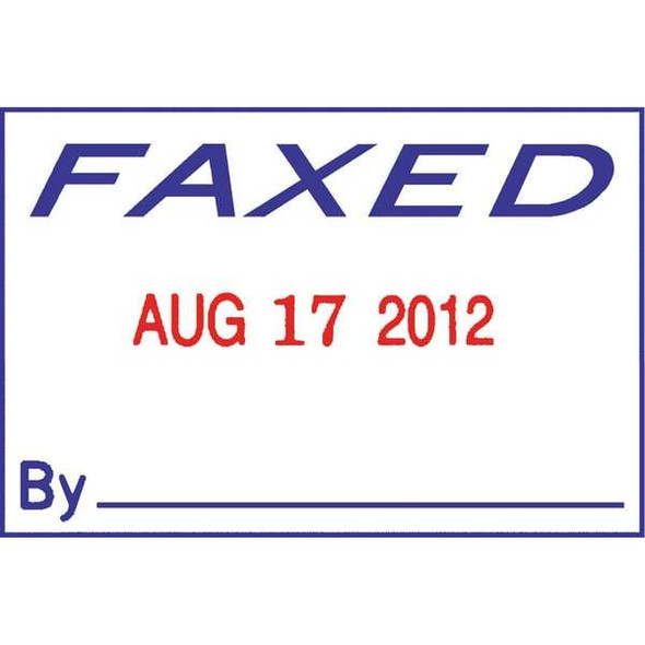 2000 Plus Message Date Stamp,4 Bands, Faxed 038863