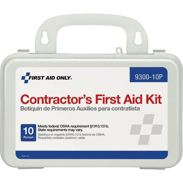 First Aid Only 10-Person Contractor First Aid Kit 9300-10P 371932