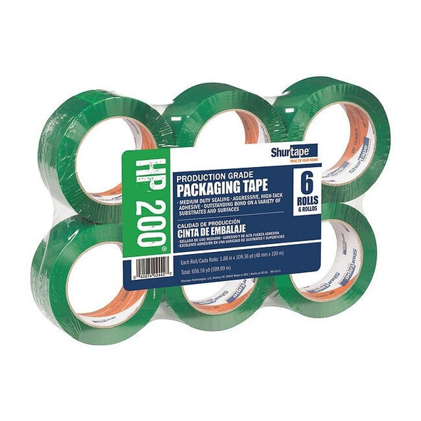 Manufacturer Varies Packaging Tape,48mm W,100m L,PK6 181240