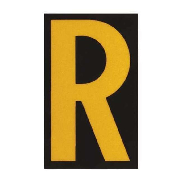 Brady LetterLabel,2-7/8inH,1-3/4inW,PK25 5000-R