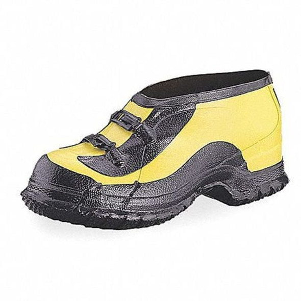 Honeywell Servus Overshoe, Electrical, (2) Buckle, Rubber, Ankle Height, Yellow, 10 51530 10