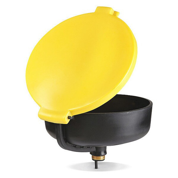 Pig Drum Funnel,Yellow,11-1/2" H,17-3/4" dia DRM138-YW