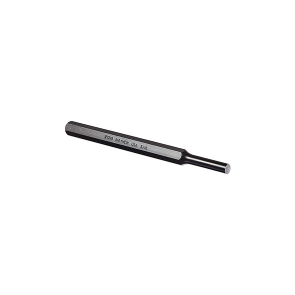 Pin Punches, 6 in, 5/16 in tip, Alloy Steel, Full Finish
