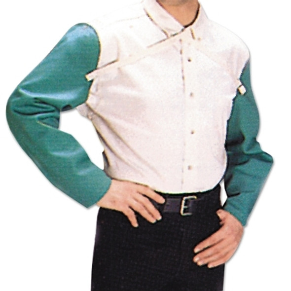 FR Cotton Sateen Sleeves, 23 in L, Snaps Closure, One Size Fits Most, Visual Green FR Cotton Sateen Sleeves, 23 in L, Snaps Closure, One Size Fits Most, Visual Green