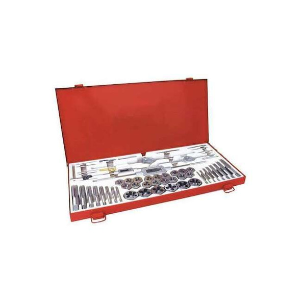 Century Drill & Tool 58 Piece Fractional Tap and Die Set 98958