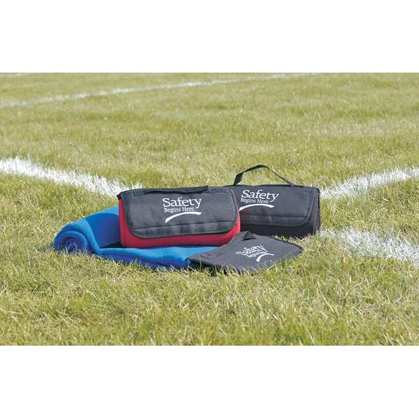 Manufacturer Varies Blanket,Safety Begins Here,48x53in,Black 8DPM3
