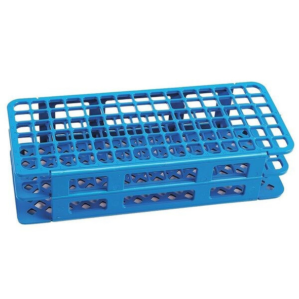 Dynalon Test Tube Rack,6x15 Format,Blue,2-7/16"H 225645-0002