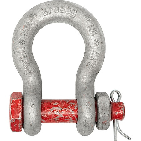 Crosby Anchor Shackle,27,000 lb,Carbon Steel 1019613
