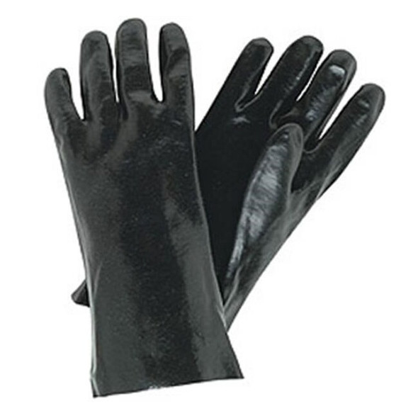 MCR Safety® Industrial Grade Supported PVC Gloves, Single Dipped