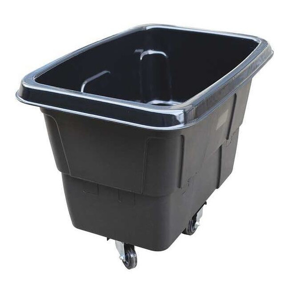 Manufacturer Varies Cube Truck,1 cu. yd.,500 lb. Cap,Black 36FK94