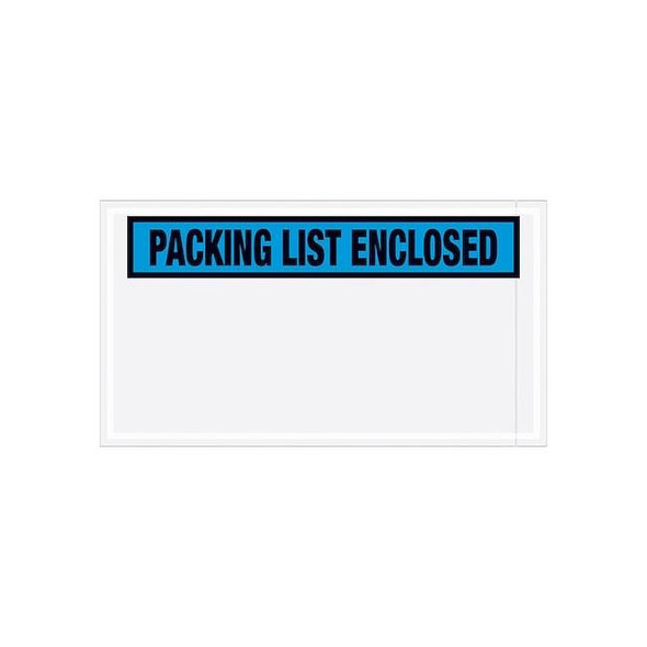 Manufacturer Varies Packing List Envelopes, Blue, PK1000 PL431
