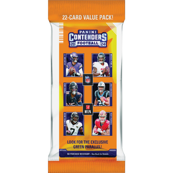 2024 Panini NFL Contenders Football Fat Pack 2-16994-12 Pack of 12