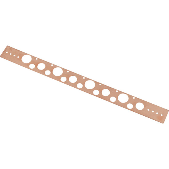 Plumb Craft 1-2 In. to 1 In. x 20 In. Copper Plated Pipe Hanger Bracket 7627400N 473172